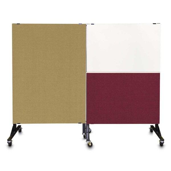 Sliding Door Indoor Enclosed Corkboard, 4